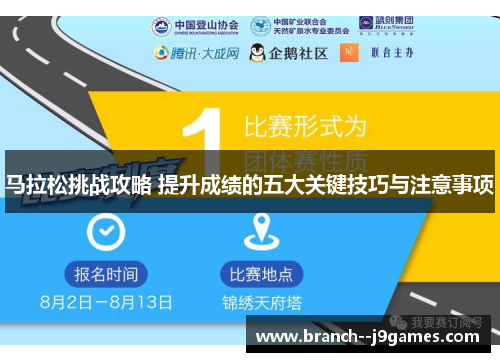 马拉松挑战攻略 提升成绩的五大关键技巧与注意事项